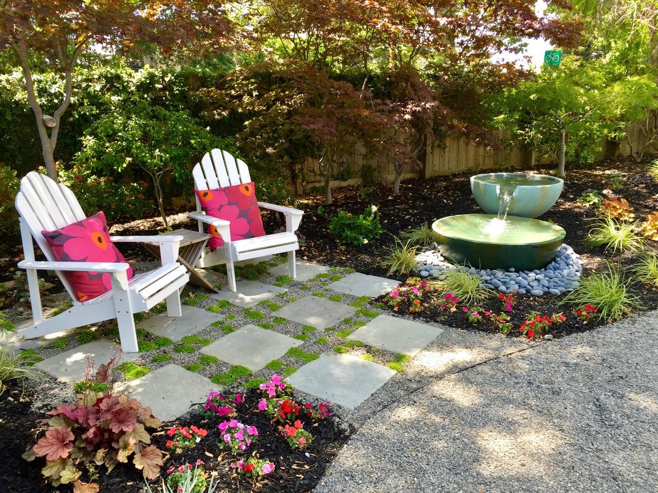 Fountain Installations in Sonoma County Sweetwater Landscape